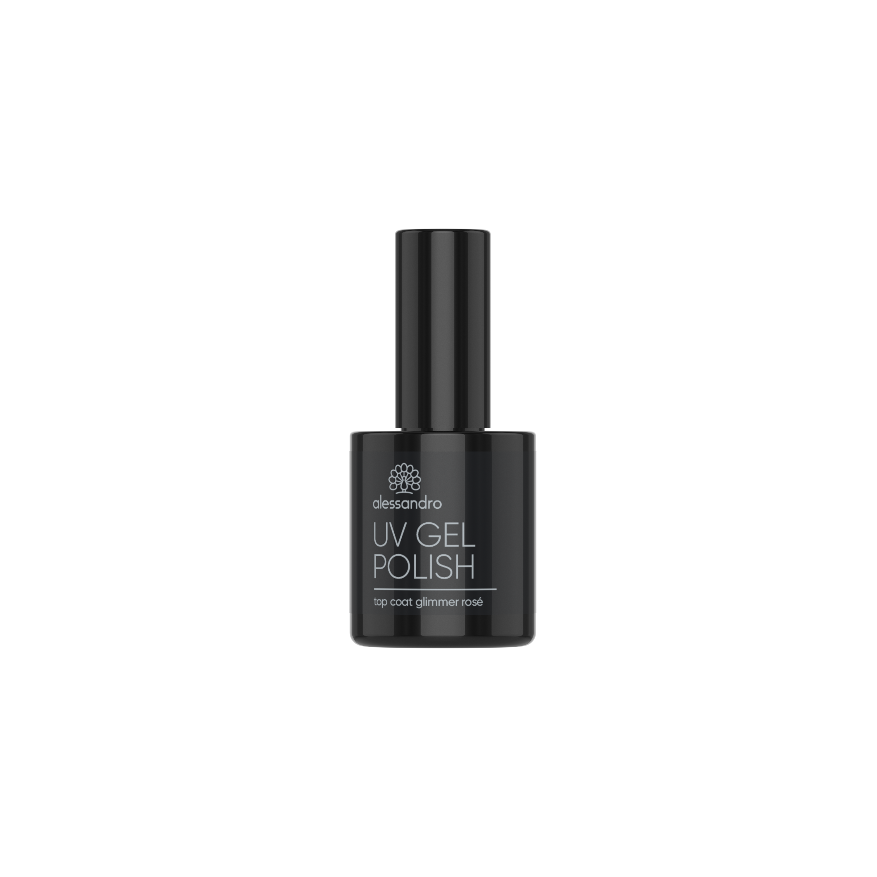 UV Gel Polish Top Coat Glimmer Rosé